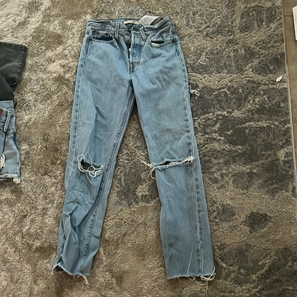 Customized Levi’s jeans